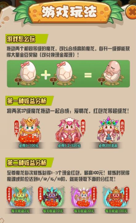 我家,魔龙,十八,阶,修炼,每天,分红,百元,是, . 我家魔龙十八阶修炼魔龙每天分红百元是真的吗?我家魔龙十八阶怎么