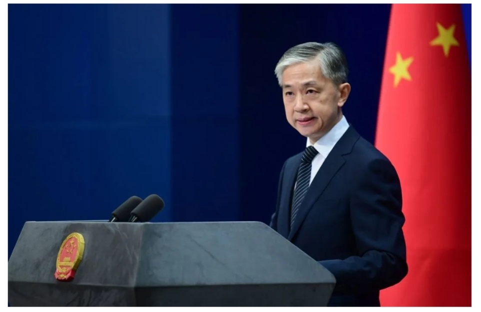 汪文斌,汪,文斌,抹黑,让,新疆,棉花,更,汪文斌, . 汪文斌:抹黑让新疆棉花更供不应求,你的污蔑只是我们的免费广告